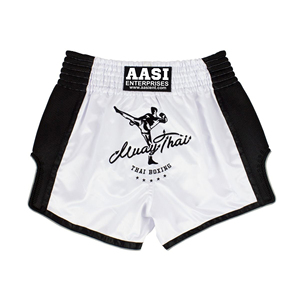 Culotte thaïlandaise classique Muay, vêtement de boxe à bleu - Product Image 2