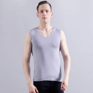 Débardeur d'entraînement en gros pour hommes de couleur noire respirant Singulet de gymnastique personnalisé Singulet de course pour adulte - Product Image 5