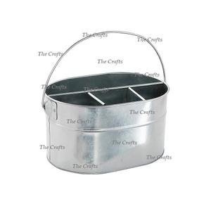 Porte-couverts galvanisé au design classique avec poignée, qualité supérieure, à prix avantageux - Product Image 6