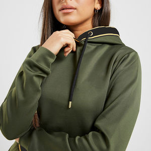 Sweats à capuche pour femmes de qualité supérieure avec Design court et manches sublimées - Product Image 4