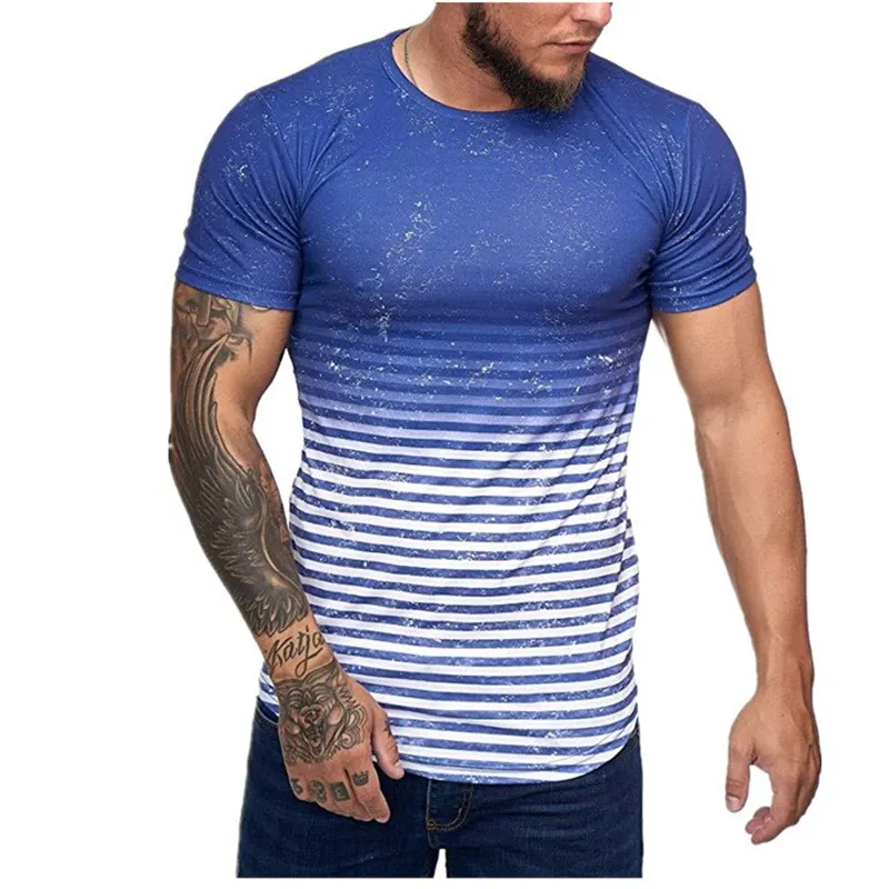 2024 Kurzarm sublimiert bedruckte T-Shirts 100% Polyester individueller Sublimationsdruck Herrenunterschied T-Shirts von KUMI ENTERPRISES