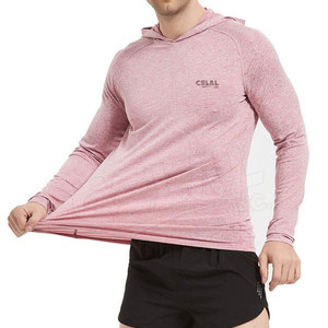 Sudadera con capucha de algodón 100% para hombre, ropa deportiva masculina de marca personalizada para gimnasio, venta al por mayor - Product Image 5