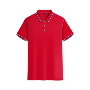 เสื้อโปโลชาย,เสื้อโปโลเรียบง่ายติดโลโก้ได้ตามต้องการ - Product Image 1