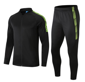 Custom soccer football tracksuit and <b>jacket</b> uniform suit full <b>zipper</b> tracksuit - Product Image 1