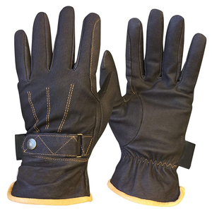 Guantes de cuero para montar a caballo de próxima generación Equipo DE SEGURIDAD DE CARRERAS ecuestres de microtela de alto rendimiento para invierno OEM - Product Image 2