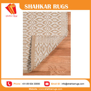 Tapis modernes en peluche de luxe à grande surface, tissage plat, jute, soie artificielle, cuisine, nouveau design, lavable, salon, hôtel, logo personnalisé - Product Image 5