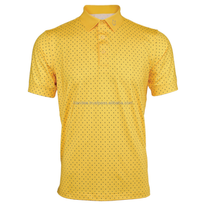 Polos personalizados con logotipo bordado, camisas polo 100% algodón para hombre, ropa de golf - Product Image 1