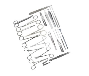 Juego de Instrumentos Quirúrgicos Manuales de Acero Inoxidable de Alta Calidad para Disección de Tejidos, Estándar Alemán, Certificado CE - Product Image 1