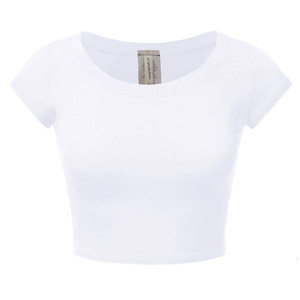 เสื้อยืดแขนสั้นสำหรับผู้หญิง,เสื้อยืดแขนสั้นทรงเรขาคณิตเข้ารูปสำหรับฤดูร้อนสินค้าใหม่ปี2020 - Product Image 1