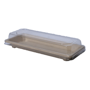 disposable biodegradable bagasse sushi food tray