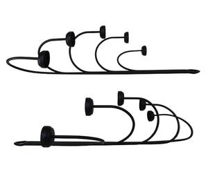 Luxury Spiral <b>Candle</b> <b>Holder</b> in Black Metal Dramatic Design Perfect for Tabletop Decoration and <b>Candle</b> Container - Product Image 4