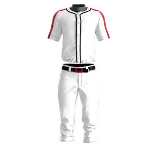 OEM Customize Breathable Blank Baseball Jerseys/<b>Shorts</b> Wholesale Own Logo Sublimation Baseball / Softball Uniform Set - Product Image 5