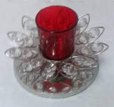 Unique Brass <b>Tealight</b> <b>Holder</b> with Mirror BottomTealight Votive Candle <b>Holder</b> with Metal Frame Diwali Decorations Items - Product Image 4
