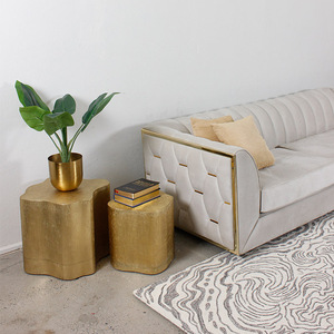 อลูมิเนียมทำรังตารางชุดของ2ห้องการใช้งานที่ทันสมัยรอบทำในประเทศอินเดียด้านบนทั้งหมดสำนักงานห้องพักที่บ้านร้านอาหารซูเปอร์มาร์เก็ต2022ที่ดีที่สุด - Product Image 5