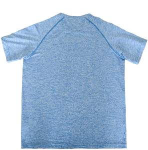 Camiseta de gimnasio estampada en blanco 95% poliéster 5% LICRA transpirable secado rápido 280 Gsm cuello redondo de alta calidad para hombre - Product Image 2