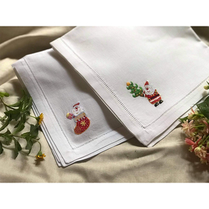High Quality Embroider Handkerchief Elegent Handkerchief Made in Vietnam - Product Image 1
