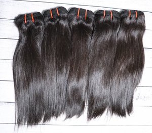 Indian REMY HAIR Unprocessed Virgin Indian Hair Extensions <b>Body</b> <b>Wave</b> - Product Image 5