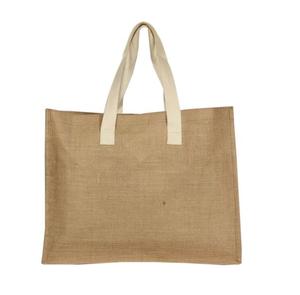 Sacs de shopping en jute écologiques imprimés sur mesure, fermeture éclair personnalisée, couleur personnalisée, pour femmes - Sacs du premier fabricant indien - Product Image 2