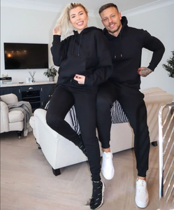 Chándal unisex con logotipo impreso personalizado de alta calidad - Product Image 4