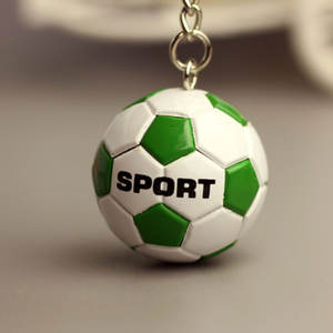 Mini llavero de bola en forma de círculo de Color personalizado, llavero de bola pequeña de colores - Product Image 4