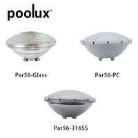 Lumière de piscine submersible 12v Rgb Par56 remplaçable, encastrée, Ip68, 18w, Par 56, LED