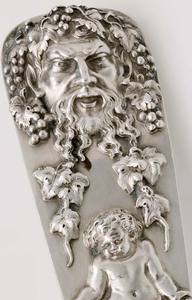 Cuchara DE BODA chapada en oro y plata de diseño vintage de La India, ideal para eventos de hotel, ocasiones especiales, utensilios de cocina, juego de postres - Product Image 3