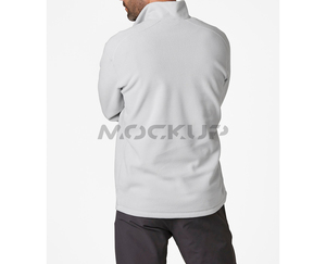 2025 haute qualité impression personnalisée hommes sweats à capuche Sport trimestre 1/4 Zip Golf pulls sweats - Product Image 5