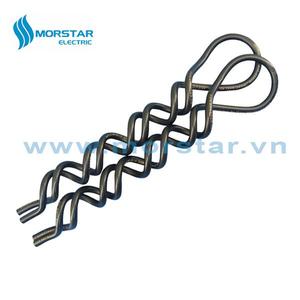 Accesorios de alimentación de PVC vietnamita Corbata de distribución de doble línea para aislador hecho de plástico - Product Image 3