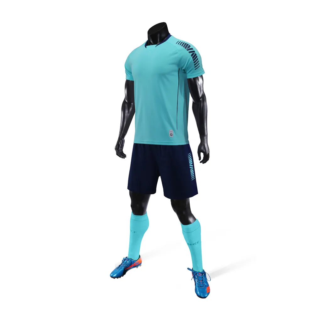 Maßge schneider tes Logo Fußball trikot Männer Fußball uniformen Wettkampf trainings anzüge Fußball-Sets Fußball uniformen