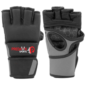 Meilleurs gants d'entraînement MMA personnalisés OEM ODM gants de boxe en cuir synthétique sparring mat - Product Image 3