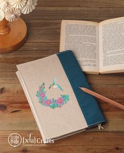 Kit de bordado DIY, funda para libro, pájaro Humming, 3R - Product Image 4