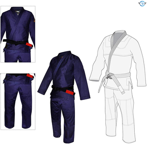 ชุดเทควันโดพลัสไซส์ใส่สบายบริการ OEM ดีไซน์ดีที่สุด - Product Image 2