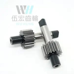 Custom Design Main Shaft Tempered SCM440 SNCM220 S45C Stainless Aluminium Carbon Steel Shaft Gears