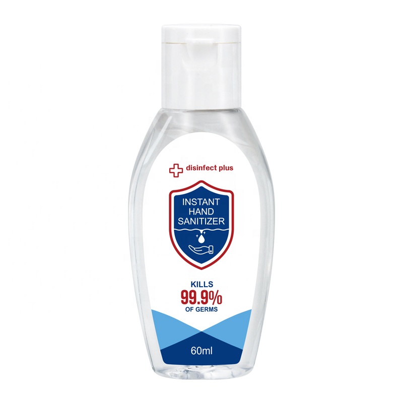 Instant Hand Sanitizer Gel Kills 99% Of Germs 60ml Portable Liquid Instant Hand Soap Travel Size