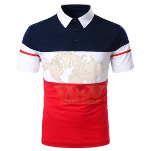 Polo blanc en pur coton pour garçon, couleur unie, manches courtes, enfants - Product Image 2