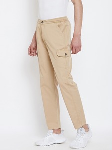 Pantalones Cargo, tela de sarga de algodón peinado 100% para pantalones, precio al por mayor, pantalones Cargo - Product Image 3