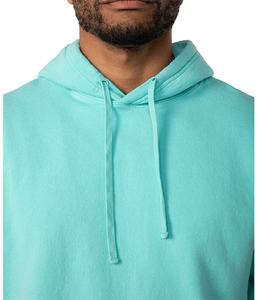 Sweat-shirts à capuche personnalisés pour hommes - 100% coton, doublure en polaire, anti-rides, streetwear d'hiver, entraînement, impression et logo personnalisés - Product Image 4