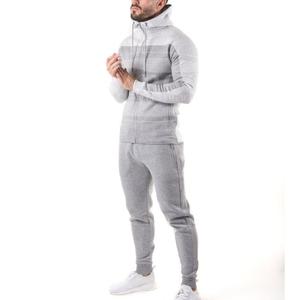 Chándal con Capucha de Felpa de Algodón Estampado Sólido de Alta Calidad para Hombre, Tallas Grandes, con Logotipo Personalizado y Etiqueta en el Cuello - Product Image 2