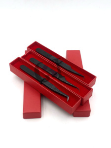 แหนบต่อขนตาปลายนาโนทำจากสเตนเลสสตีลปริมาณบูตสีดำระดับมืออาชีพ45 & 90 - Product Image 6