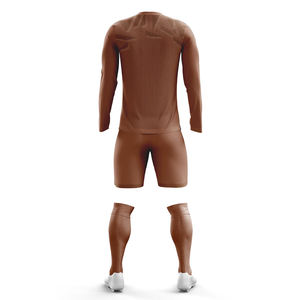 Haute Qualité Équipe Club Maillot De Foot Football Uniformes Football Chemises Deux Pièces Hommes Ensemble Personnalisé Sublimation Football Jersey Ensemble - Product Image 3