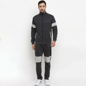 Chándal de gimnasio con logotipo personalizado para hombre, diseño sólido 100% algodón, diseño de ajuste de piel con cintura elástica, parte inferior activa, venta al por mayor - Product Image 3