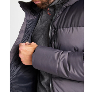 OEM Custom New Fashion Men Jacket Coat Winter Warm Hooded Puffer Down Jacket - Product Image 5