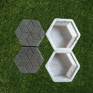 Route extérieure pavé de sol en plastique de tuile de brique de ciment béton pavé moule - Product Image 5
