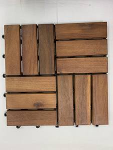 Dalles de terrasse en bois d'acacia de qualité supérieure du Vietnam / Dalles de terrasse de jardin en bois, système de fixation rapide, pour piscine - Product Image 6