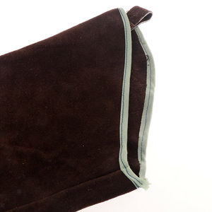 Beat Quality <b>Split</b> Leather Sleeves for Welding Protective From Heat and Fire High Quality Leather Material Used with Custom logo - Product Image 2