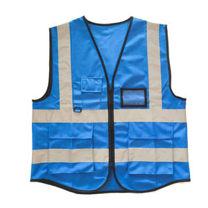 Chaleco de seguridad de poliéster reflectante desechable hecho a medida al mejor precio, transpirable con malla y características fluorescentes, soporte de logotipo - Product Image 5