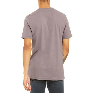 Bella + Canvas 3001C Jersey camiseta sólida de manga corta para hombre Bella Canvas Unisex Jersey Camiseta de manga corta, Pebble Brown - Product Image 3