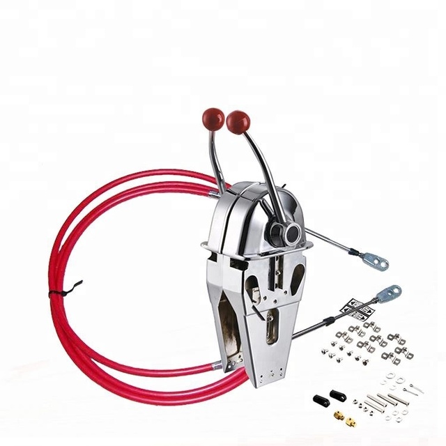 Morse Dual Lever Zinc Alloy Heavy Duty Engine Control Cable Lever GJ1107A