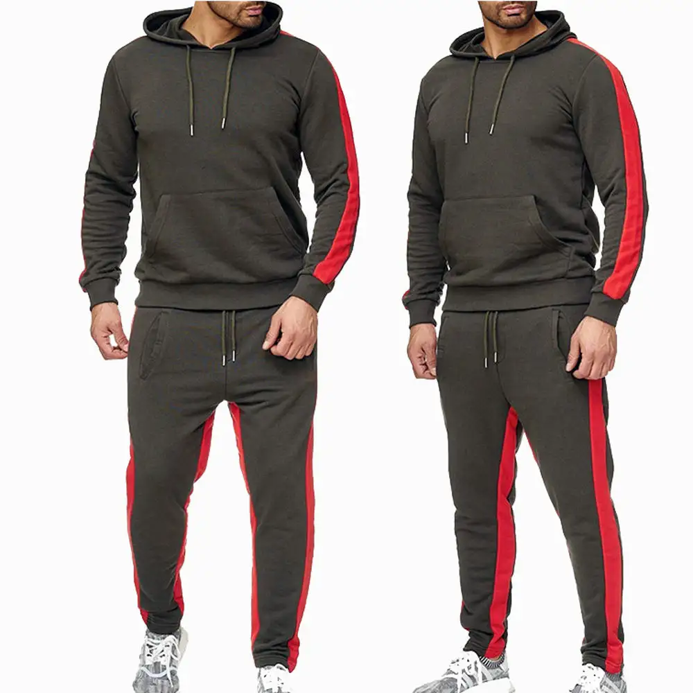 Survêtement pour hommes, vêtements de sport en laine de coton, combinaison Jogging, design fitness