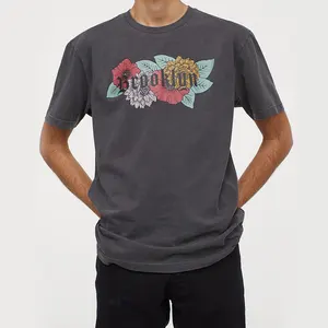 T-shirts pour hommes de qualité garantie personnalisés à bas prix avec logo privé attrayant - Product Image 1